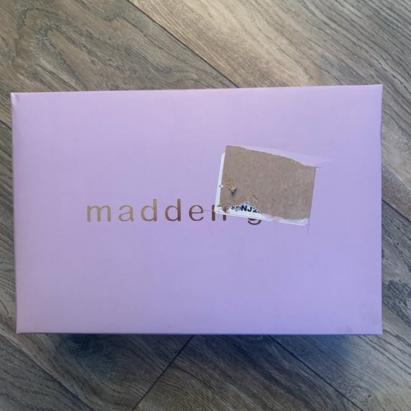 NWT MADDEN GIRL ILEANA-L WOMEN'S CLEAR MULTI LUCITE HEELED BLOCK SANDALS 6M - Picture 2 of 8